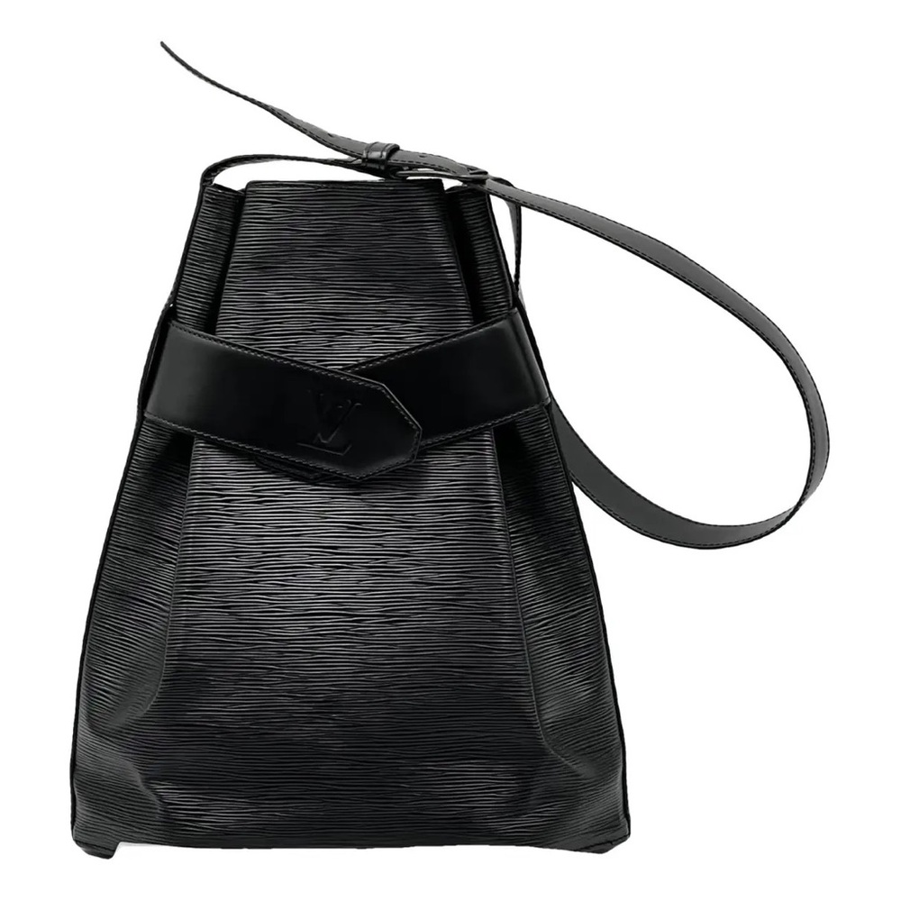 Louis Vuitton SAC D'ÉPAULE BLACK LEATHER EPI